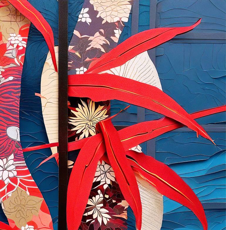 Original Folk Patterns Digital by Masanobu Tsuda