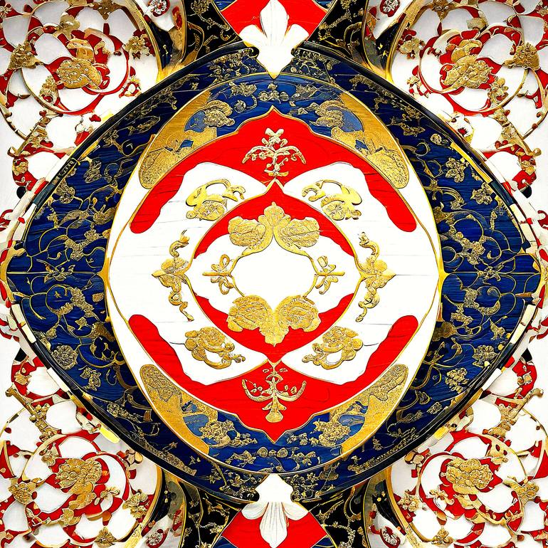 Original Abstract Patterns Digital by Masanobu Tsuda