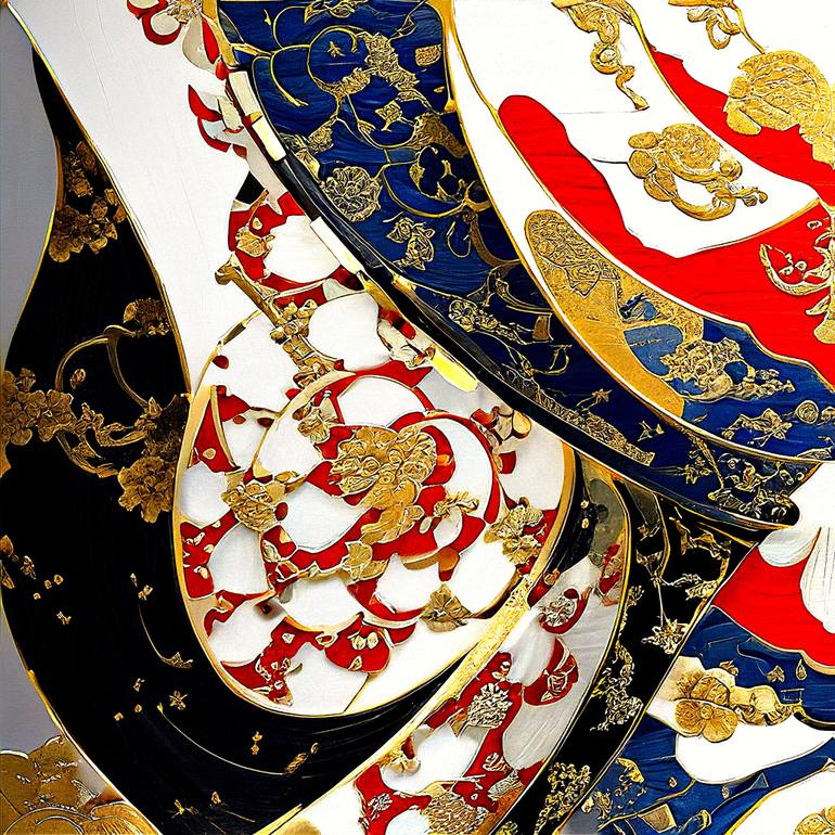 Original Abstract Patterns Digital by Masanobu Tsuda