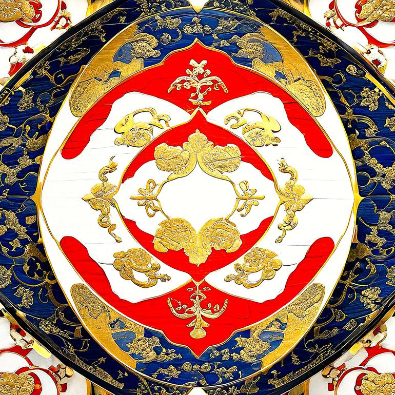 Original Abstract Patterns Digital by Masanobu Tsuda