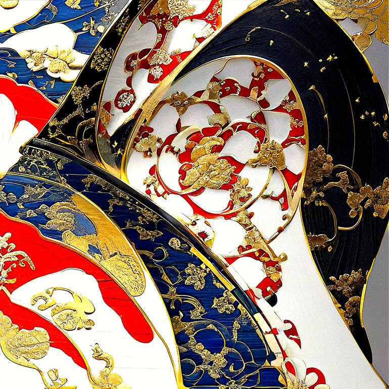 Original Abstract Patterns Digital by Masanobu Tsuda