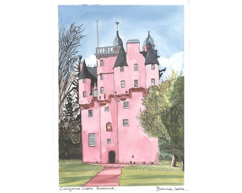 Original Realism Architecture Painting by Bernice Cooke