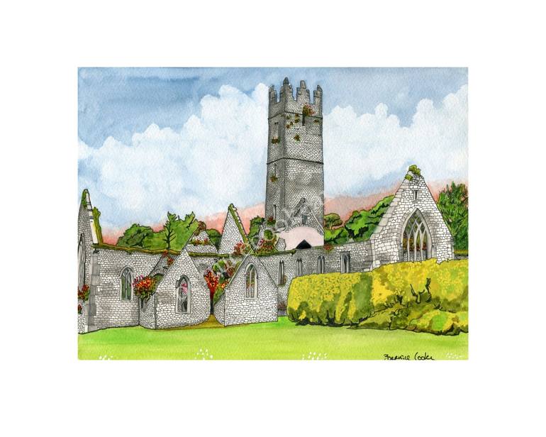 Original Realism Architecture Painting by Bernice Cooke