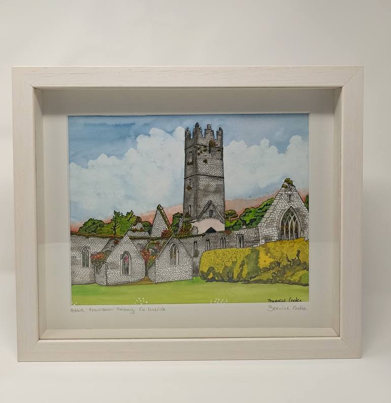 Original Realism Architecture Painting by Bernice Cooke