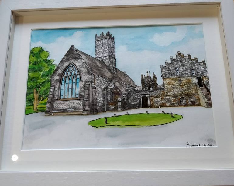 Original Realism Architecture Painting by Bernice Cooke