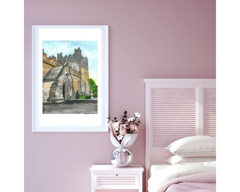 Original Realism Architecture Painting by Bernice Cooke