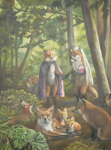 Original Realism Animal Paintings by Douglas Manry