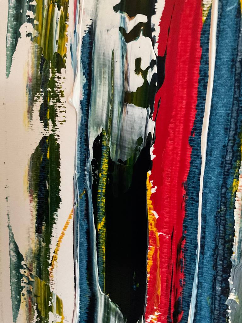 Original Abstract Painting by Auke Mulder