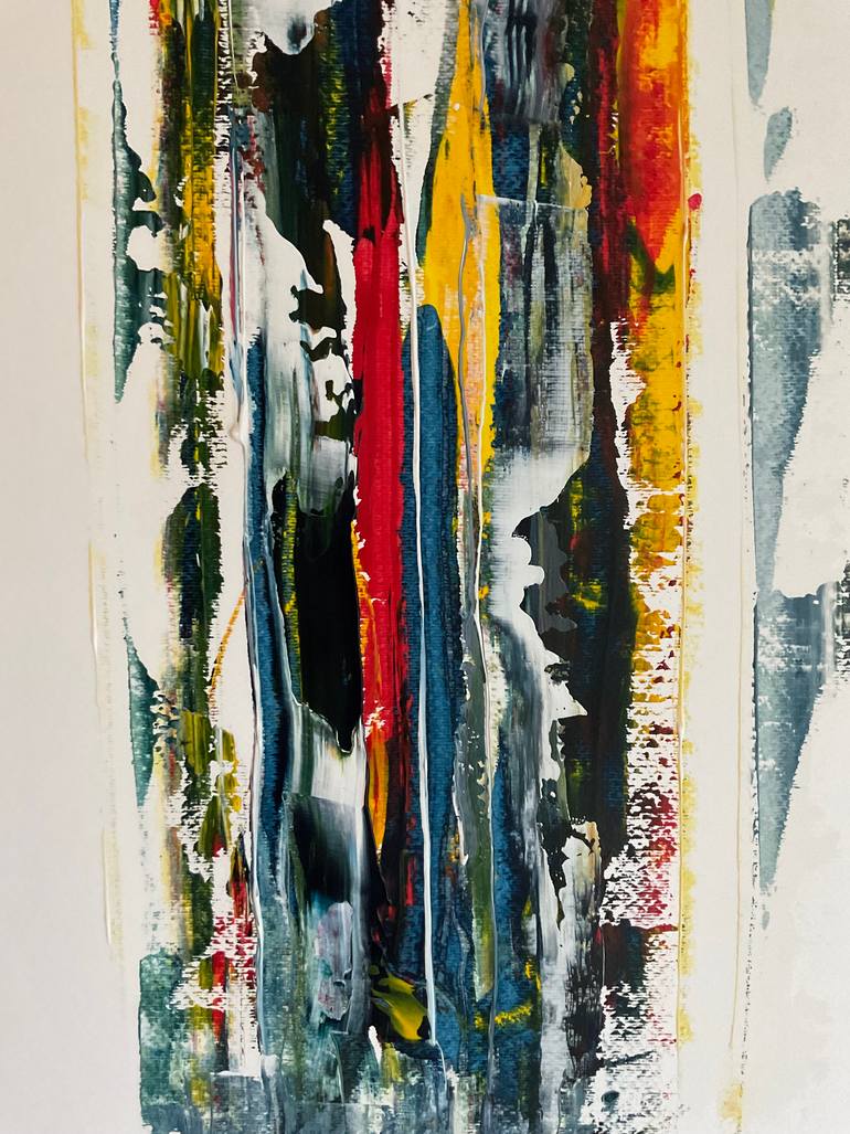 Original Abstract Painting by Auke Mulder