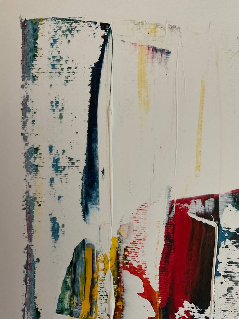 Original Abstract Painting by Auke Mulder