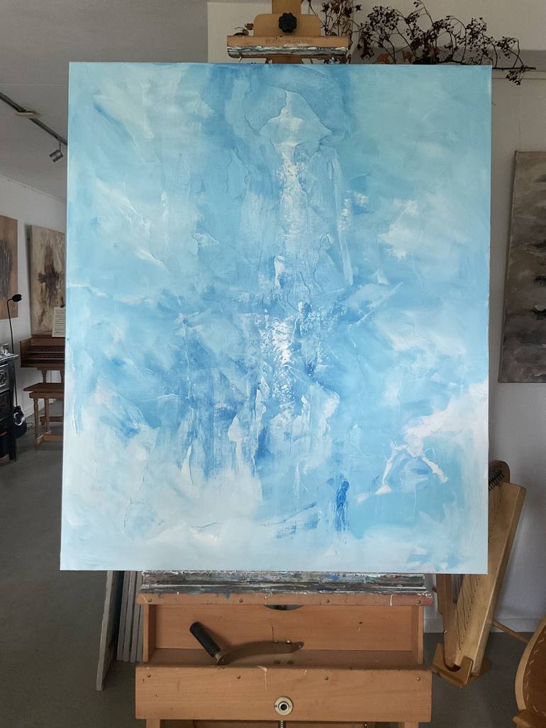 Original Abstract Painting by Auke Mulder