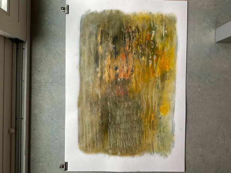 Original Abstract Painting by Auke Mulder