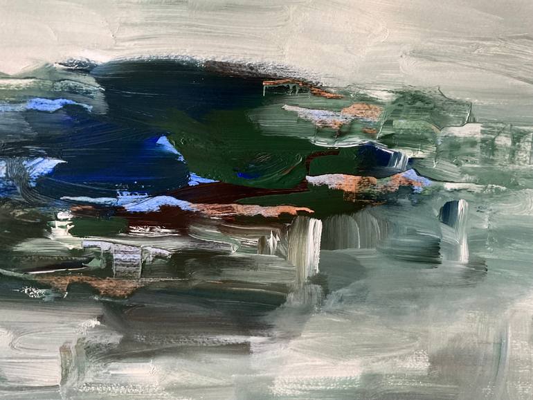 Original Abstract Painting by Auke Mulder