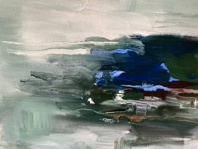 Original Abstract Painting by Auke Mulder