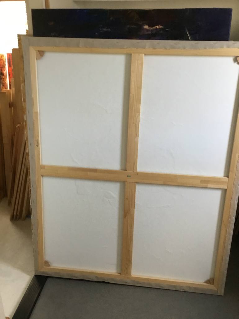 Original Abstract Expressionism Landscape Painting by Auke Mulder