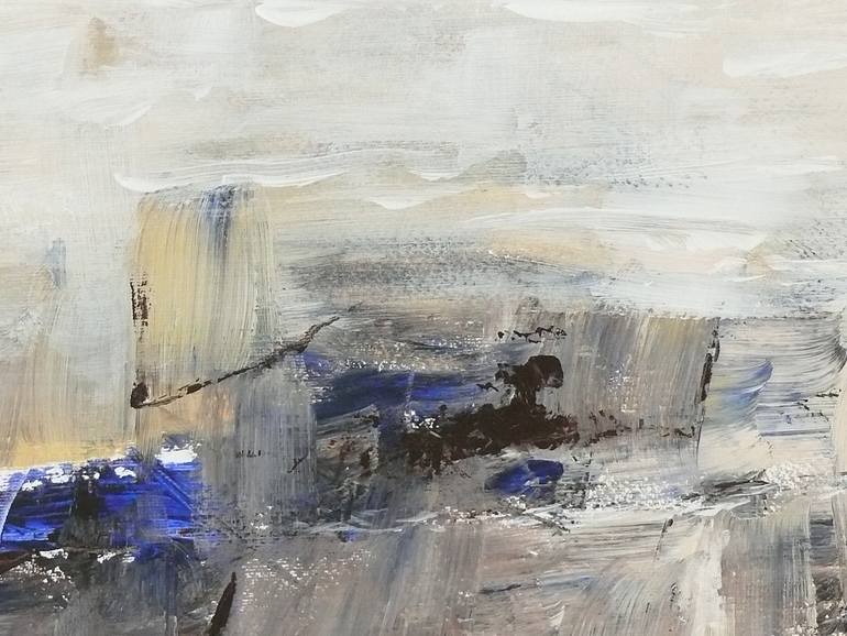 Original Abstract Landscape Painting by Auke Mulder