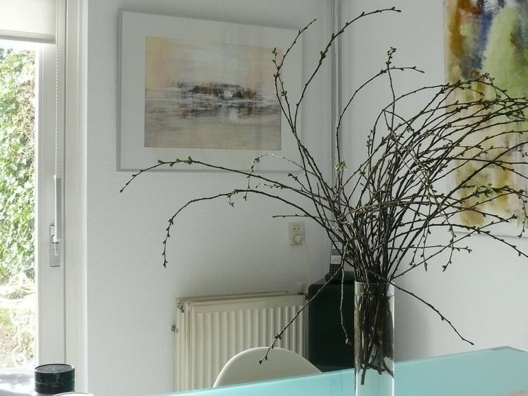 Original Abstract Nature Painting by Auke Mulder