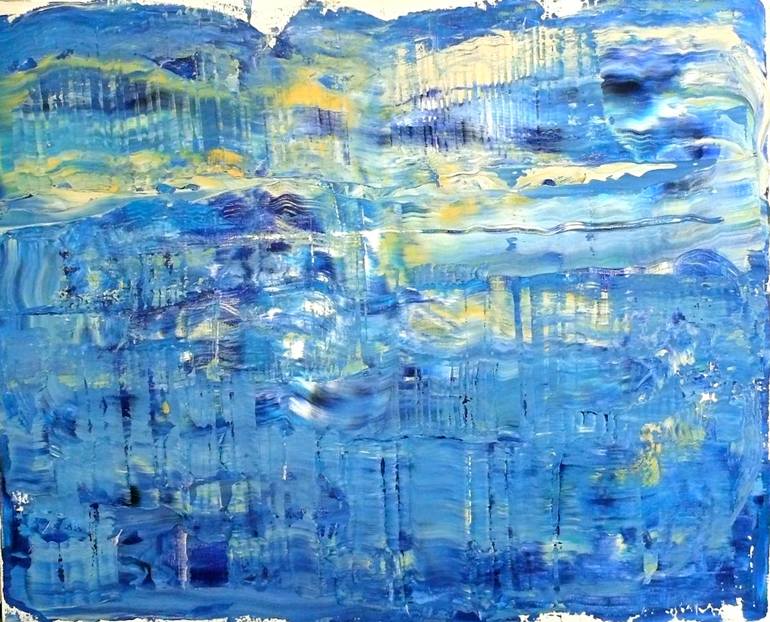 Original Abstract Nature Painting by Auke Mulder