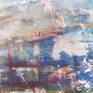 This painting is made in Norway and inspired by the mysterious mountains early in the morning