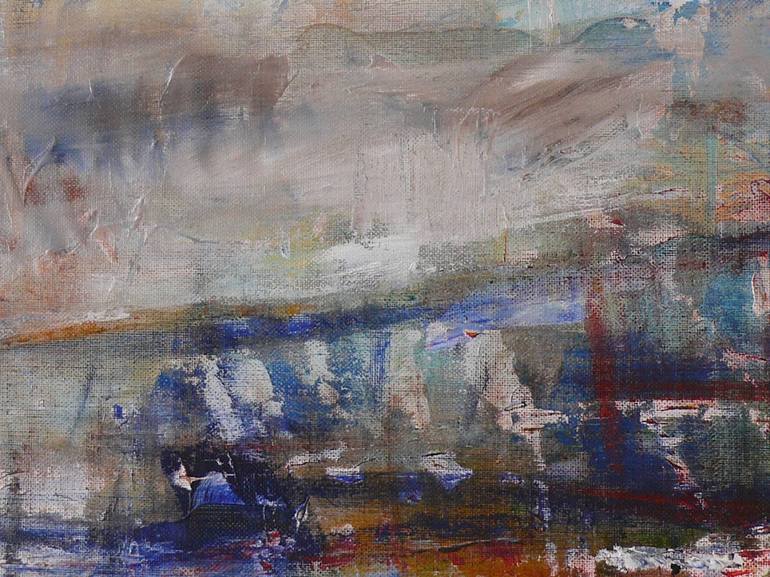 Original Abstract Landscape Painting by Auke Mulder