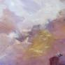 "The sky is falling down" is a painting inspired by the menace in the world and by the climate changing.