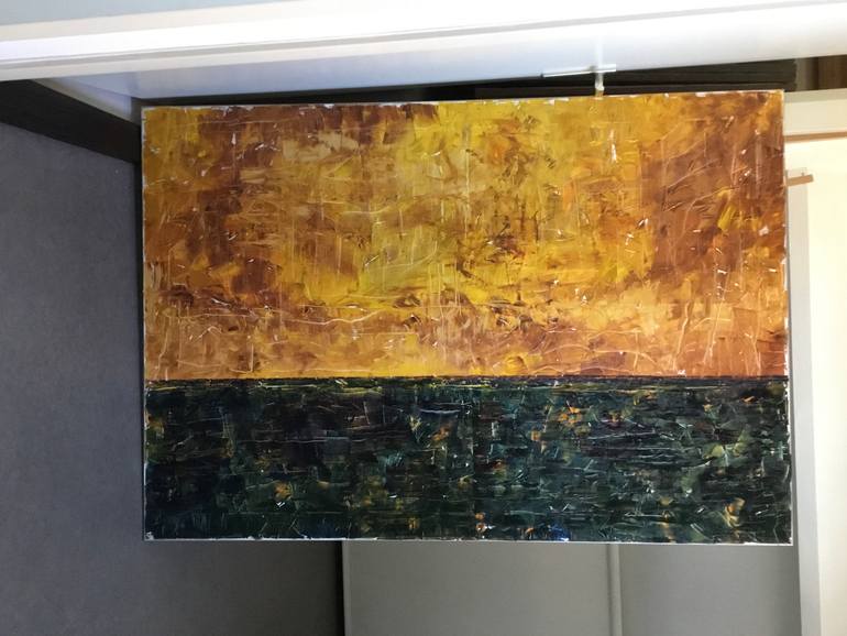 Original Abstract Nature Painting by Auke Mulder
