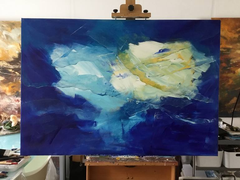 Original Abstract Expressionism Abstract Painting by Auke Mulder