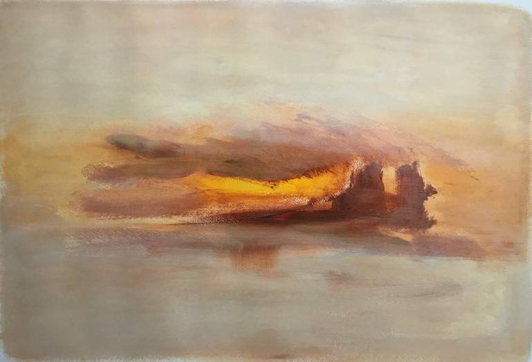 Original Abstract Nature Painting by Auke Mulder