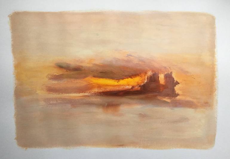 Original Abstract Nature Painting by Auke Mulder