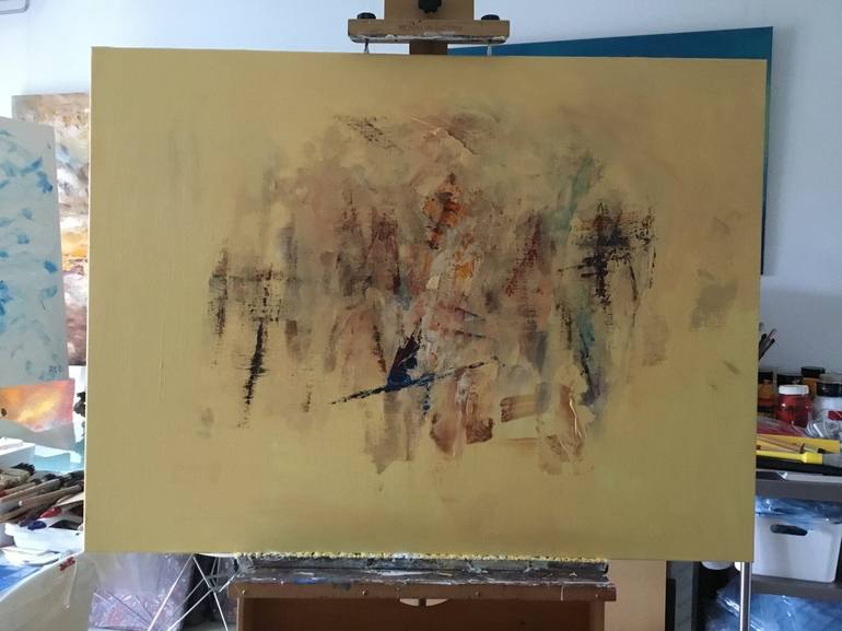 Original Abstract Nature Painting by Auke Mulder