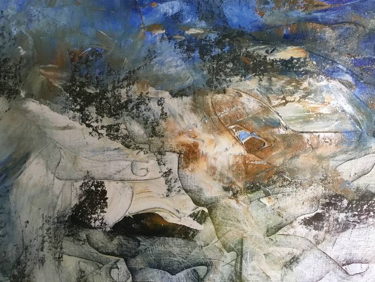 Original Abstract Nature Painting by Auke Mulder