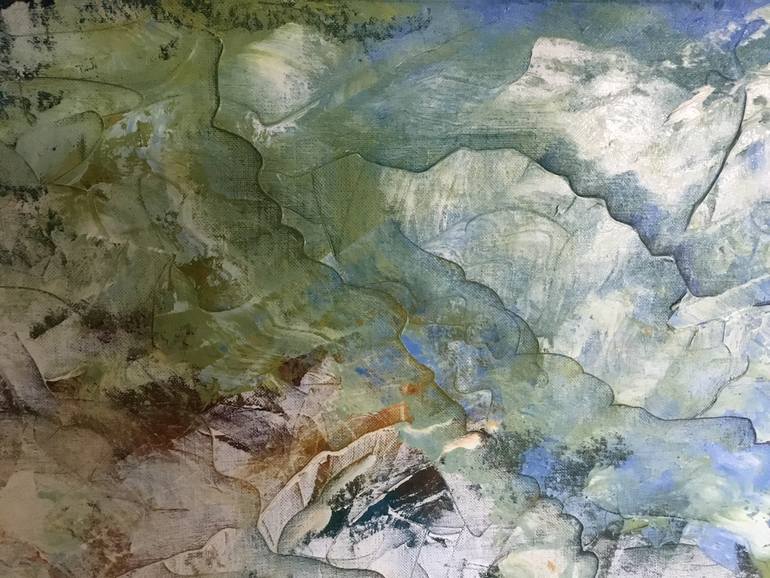 Original Abstract Nature Painting by Auke Mulder