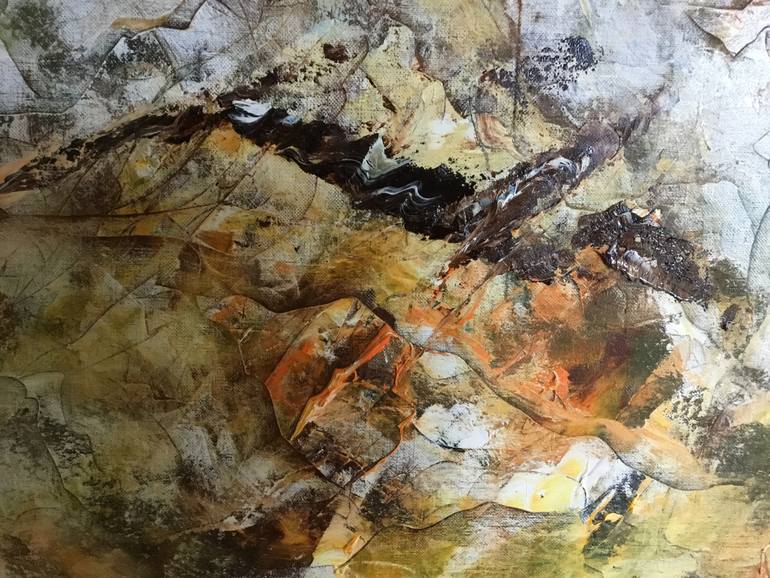 Original Abstract Nature Painting by Auke Mulder