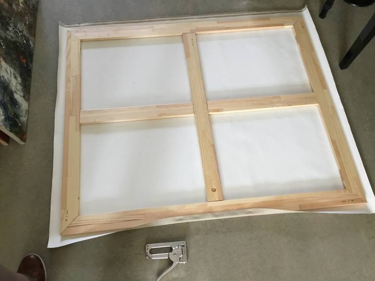 Original Abstract Expressionism Abstract Painting by Auke Mulder