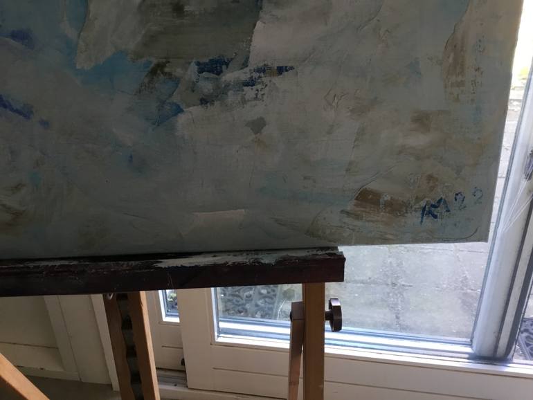 Original Abstract Expressionism Abstract Painting by Auke Mulder