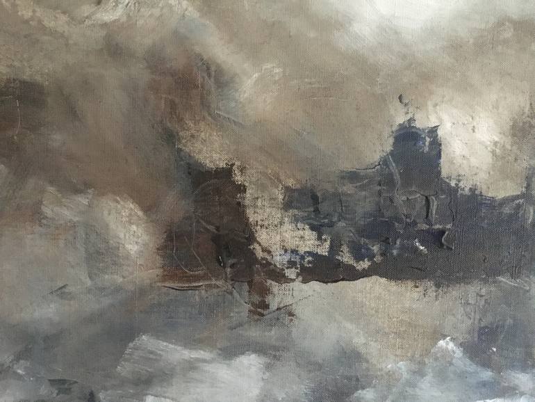 Original Abstract Expressionism Nature Painting by Auke Mulder