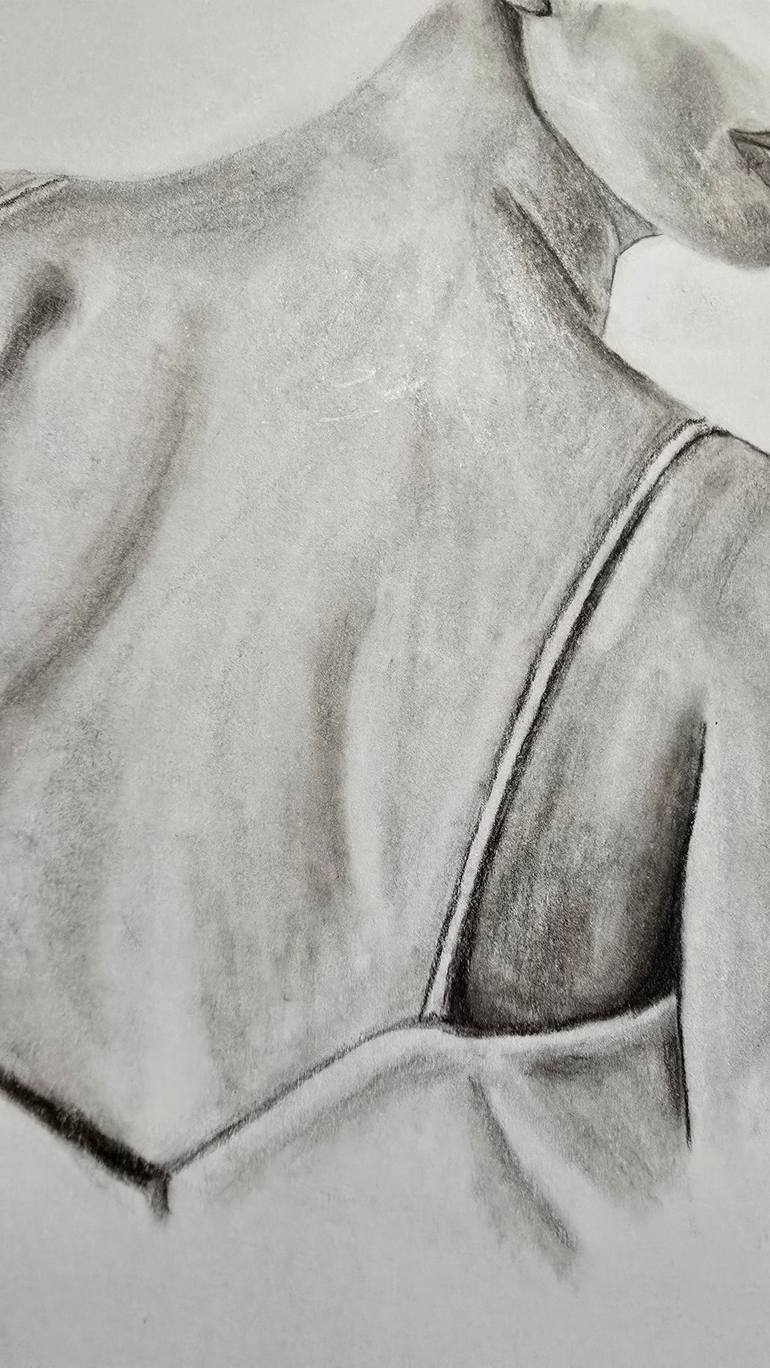 Original Figurative Women Drawing by Jeremy Magnanou