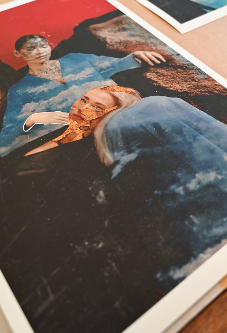 Original Conceptual People Collage by Afroditi Gioti