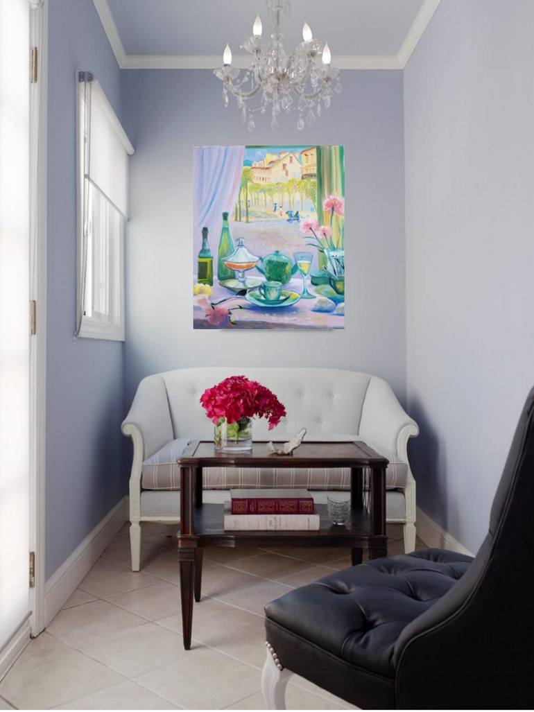Original Classicism Still Life Painting by Alexandra Tomorskaya