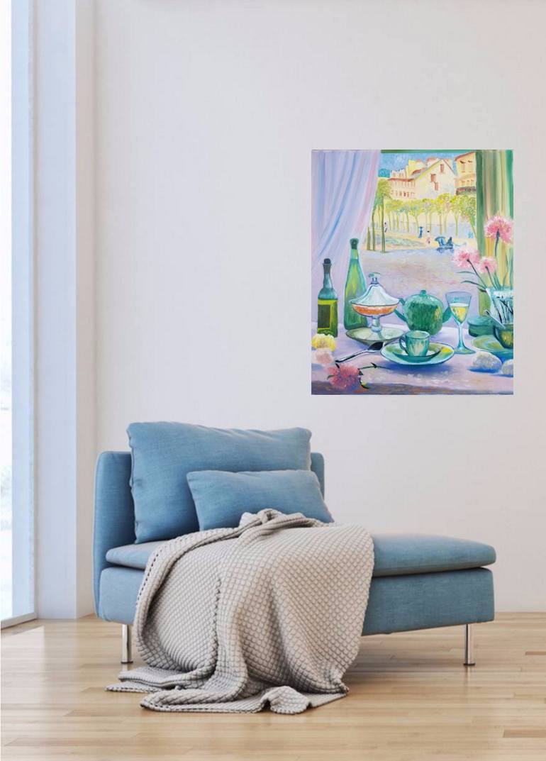 Original Classicism Still Life Painting by Alexandra Tomorskaya