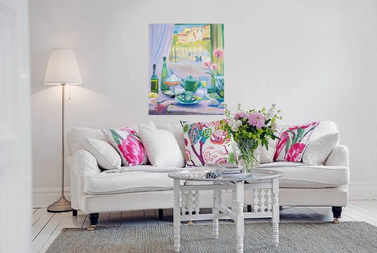 Original Classicism Still Life Painting by Alexandra Tomorskaya
