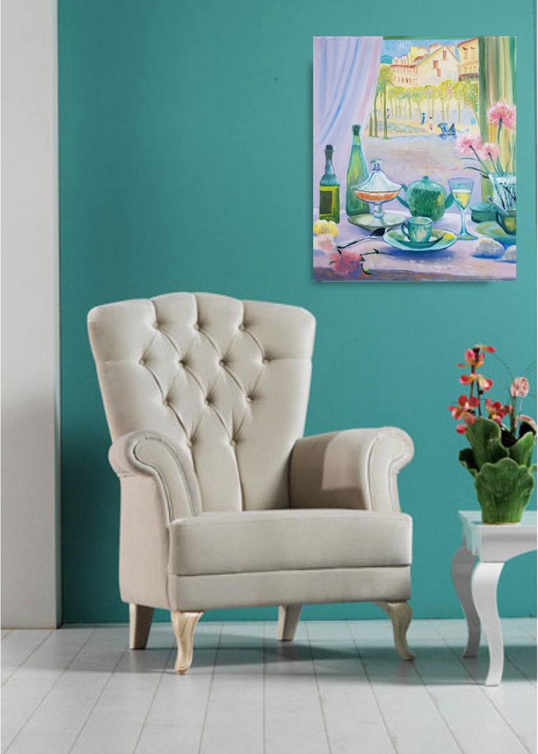 Original Classicism Still Life Painting by Alexandra Tomorskaya