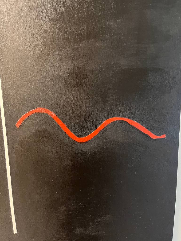Original Conceptual Abstract Painting by Berkay Akar