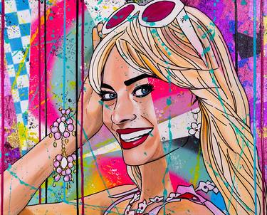 Original Pop Culture/Celebrity Mixed Media by Emelie Susie