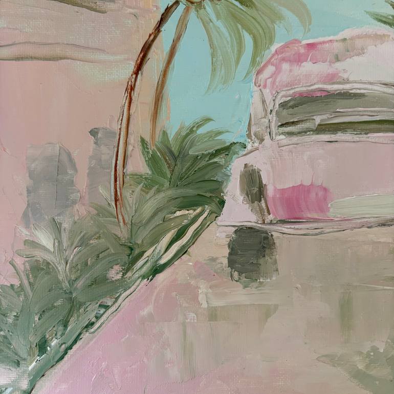 Original Impressionism Car Painting by Daniela Nocito