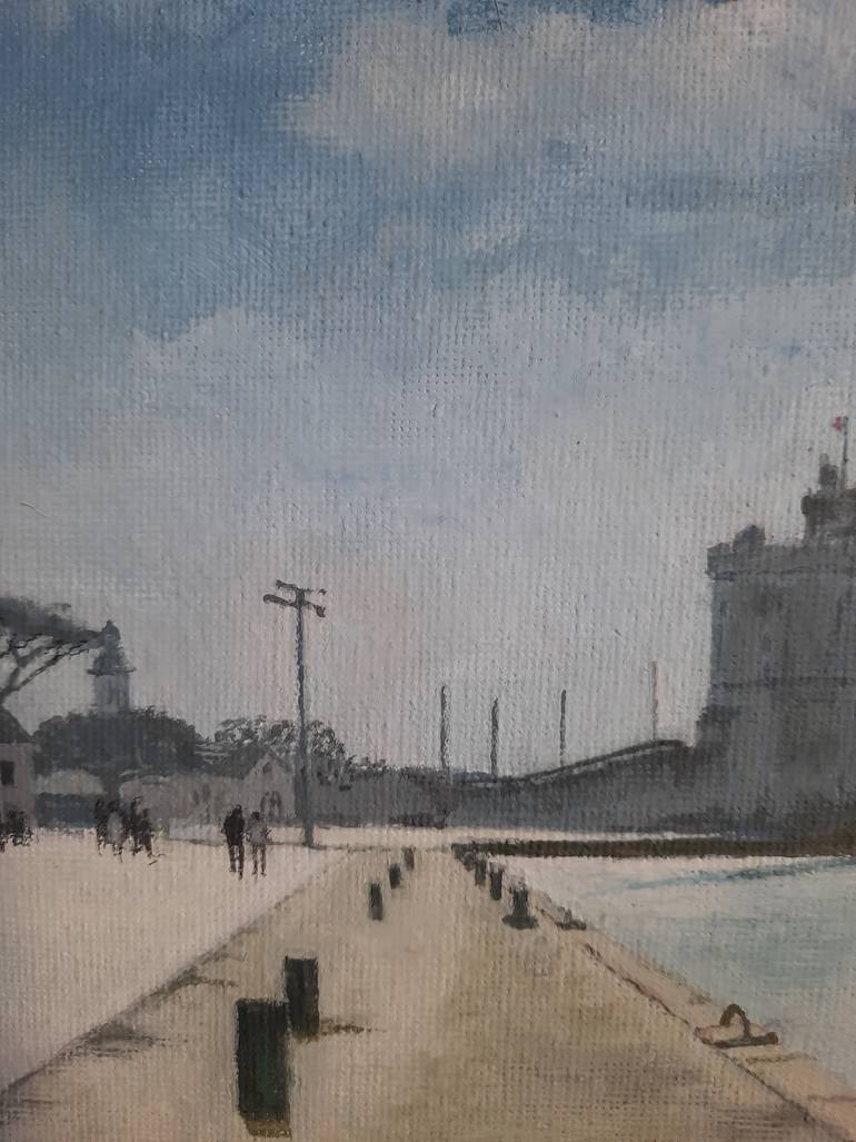 Original Contemporary Seascape Painting by Xavier Dominique Bertrand
