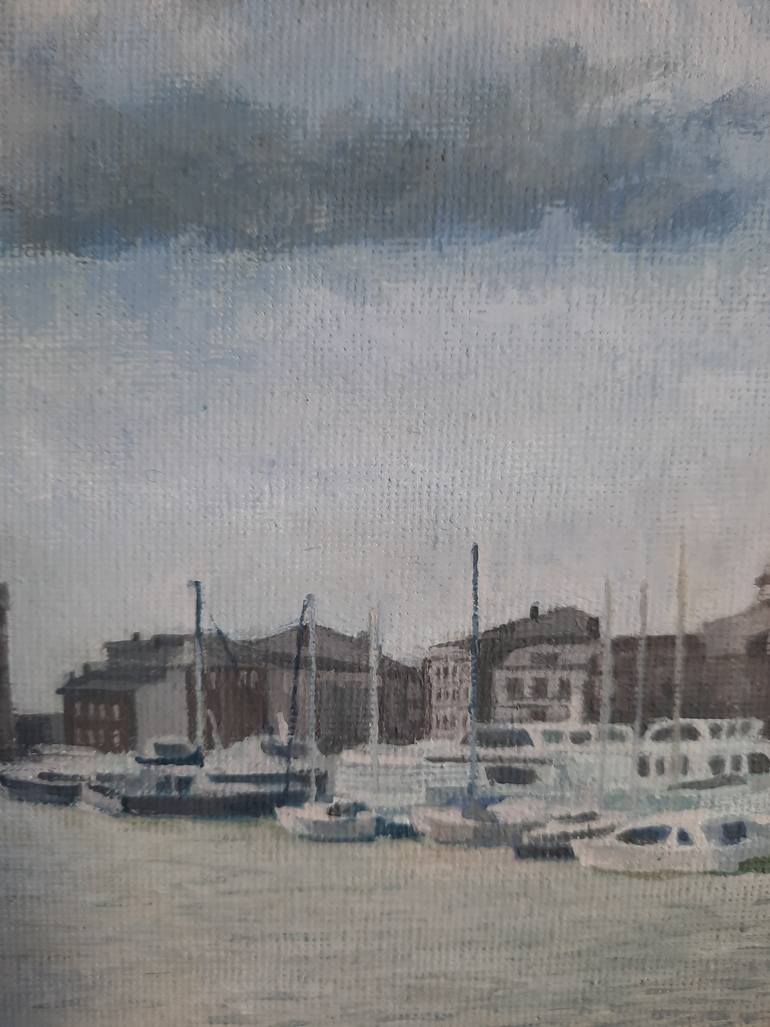 Original Contemporary Seascape Painting by Xavier Dominique Bertrand