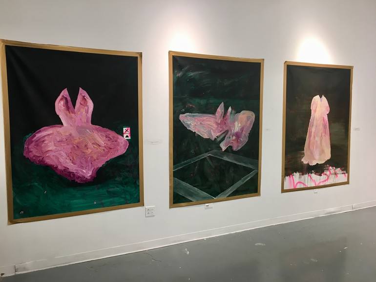 Original Abstract Landscape Painting by Carlisle Bell