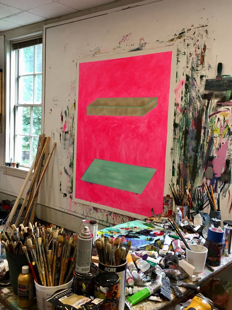 Original Figurative Abstract Painting by Carlisle Bell