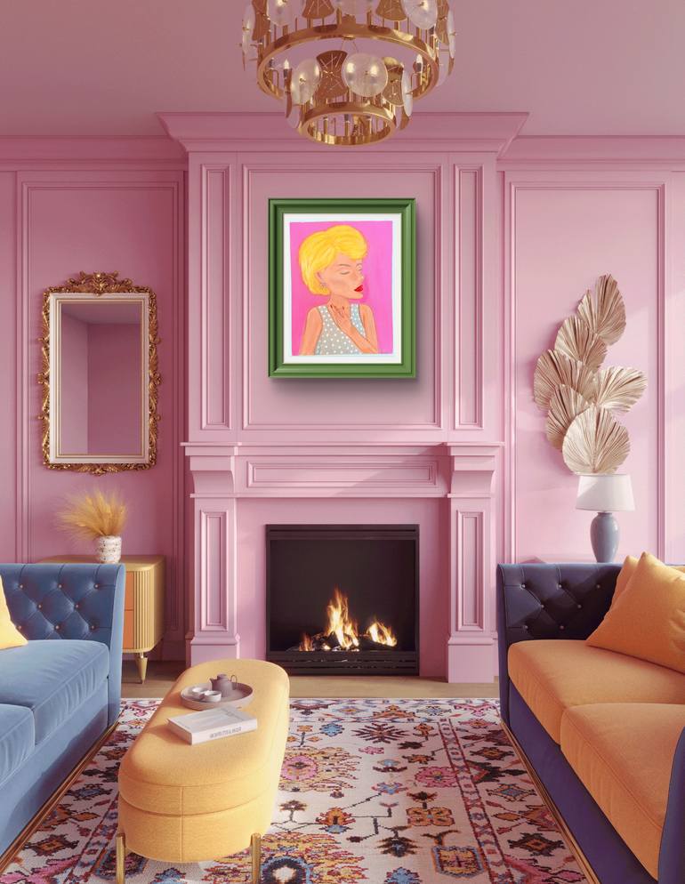 Original Contemporary People Painting by Elena Vinogradova